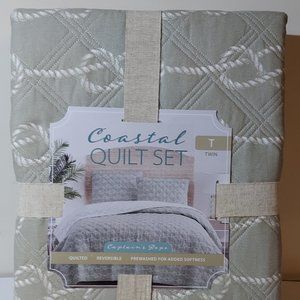 Coastal Quilt Set Captain's Rope Twin